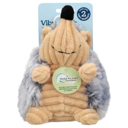 Vibrant Life Gray Hedgehog Plush Dog Toy with Squeaker, Chew Level 2 - Thumbnail 7