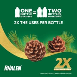 Pinalen 2X Multipurpose Cleaner - Fresh Pine Scent (56 fl oz) - Thumbnail 4
