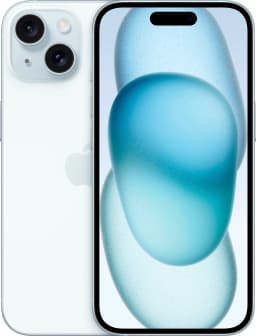 Restored Unlocked, Apple, A2846, Cell Phones, iPhone 15 128GB 8GB RAM 3877 mAh Battery Cell Phone, Blue/6.1 in - Thumbnail 2