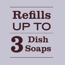 Mrs. Meyer's Clean Day Liquid Dish Soap Refill, Compassion Flower Scent, 48 Fl Oz - Thumbnail 5