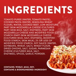 Stouffer's Lasagna with Meat & Sauce, Single Serve, Frozen Entrees for One, Ready to Cook Easy Dinners, Protein Frozen Meals 10.5 oz - Thumbnail 8
