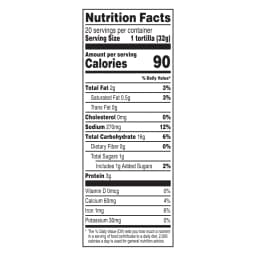 Mission Super Soft Flour Tortillas, Fajita Size, 20 Count - Thumbnail 4