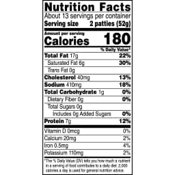 Jimmy Dean Heat 'N Serve Original Pork Breakfast Sausage Patties, 26 Count (Frozen) - Thumbnail 7