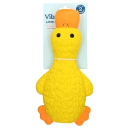 Vibrant Life Yellow Duck Latex Dog Toy with Squeaker, Chew Level 2 - Thumbnail 7
