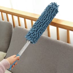 Microfiber Extendable Duster 24–40 in Telescoping Pole Dusting Brush Bendable Head Washable Reusable Dusters for Cleaning Ceiling Fan Car Interior - Thumbnail 1