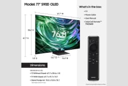 SAMSUNG 77” Class S90D OLED Smart TV QN77S90DAFXZA 2024 - Thumbnail 4