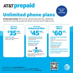 AT&T Moto G Play 2024, 64GB, Sapphire Blue -Prepaid Smartphone - Thumbnail 3