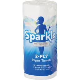 Sparkle Ps Premium Roll Towel - 2 Ply - 70 Sheets/roll - 30 / Carton - White (2717201CT) - Thumbnail 2