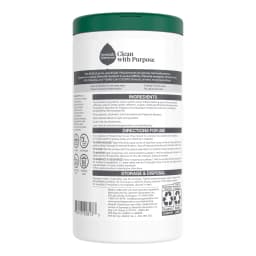 Seventh Generation Disinfecting Wipes, Lemongrass Citrus, 70 Wipes​ - Thumbnail 2