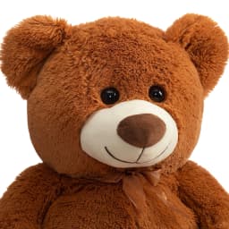 HollyHOME Giant Teddy Bear Big Plush Stuffed Animal Soft Cuddly Toy Gift for Girlfriend Kids Valentine's Day 36 Inch Brown - Thumbnail 8