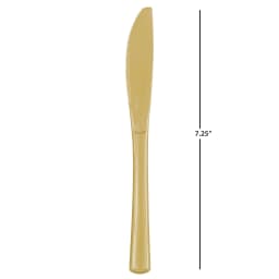 24 Count Gold Disposable Plastic Forks by Way To Celebrate - Thumbnail 7