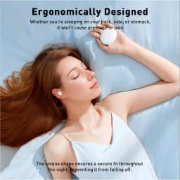 RHEA- Sleep Headphones, Wireless Sleep Earbuds For Side Sleepers, Mini Earbuds For Sle - Thumbnail 2