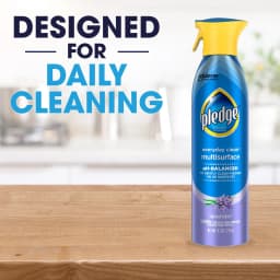 Pledge Everyday Cleaner Multi Surface, Aerosol, Lavender Scent, 9.7 oz - Thumbnail 8
