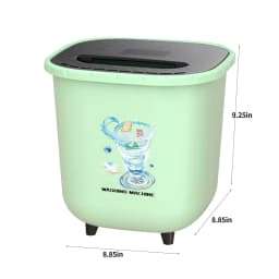 IMossad Portable Mini Washing Machine for Clothes Laundry - Bucket Washer for Camping, RV, Travel, Compact Spaces - Thumbnail 3