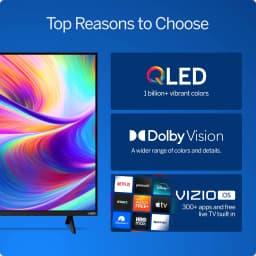 VIZIO 43" Class Quantum 4K QLED HDR Smart TV (VQD43R-10) - Thumbnail 4