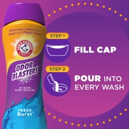 ARM & HAMMER Odor Blasters Fresh Burst In-Wash Laundry Scent Booster, 24 oz Bottle - Thumbnail 4