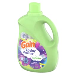 Gain Odor Defense Liquid Fabric Softener and Conditioner, Super Fresh Blast, 100 fl oz, 136 Loads - Thumbnail 4