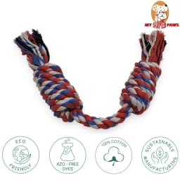 3-Piece Extra Large Washable Rope Toys Combo Pack - Thumbnail 2