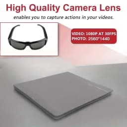 Camera Sunglasses 1080P HD Video Recording with 16GB Storage Hands-Free Photography for Outdoor Sports Cycling Running Travel Vlogging Action Camera - Thumbnail 4