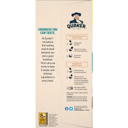 Quaker Instant Oatmeal, Fruit & Cream Variety Pack, 20 Packets - Thumbnail 5