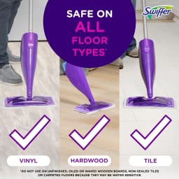 Swiffer Wet Jet Solution Refill, Lavender, 2 x 42.2 fl oz - Thumbnail 3