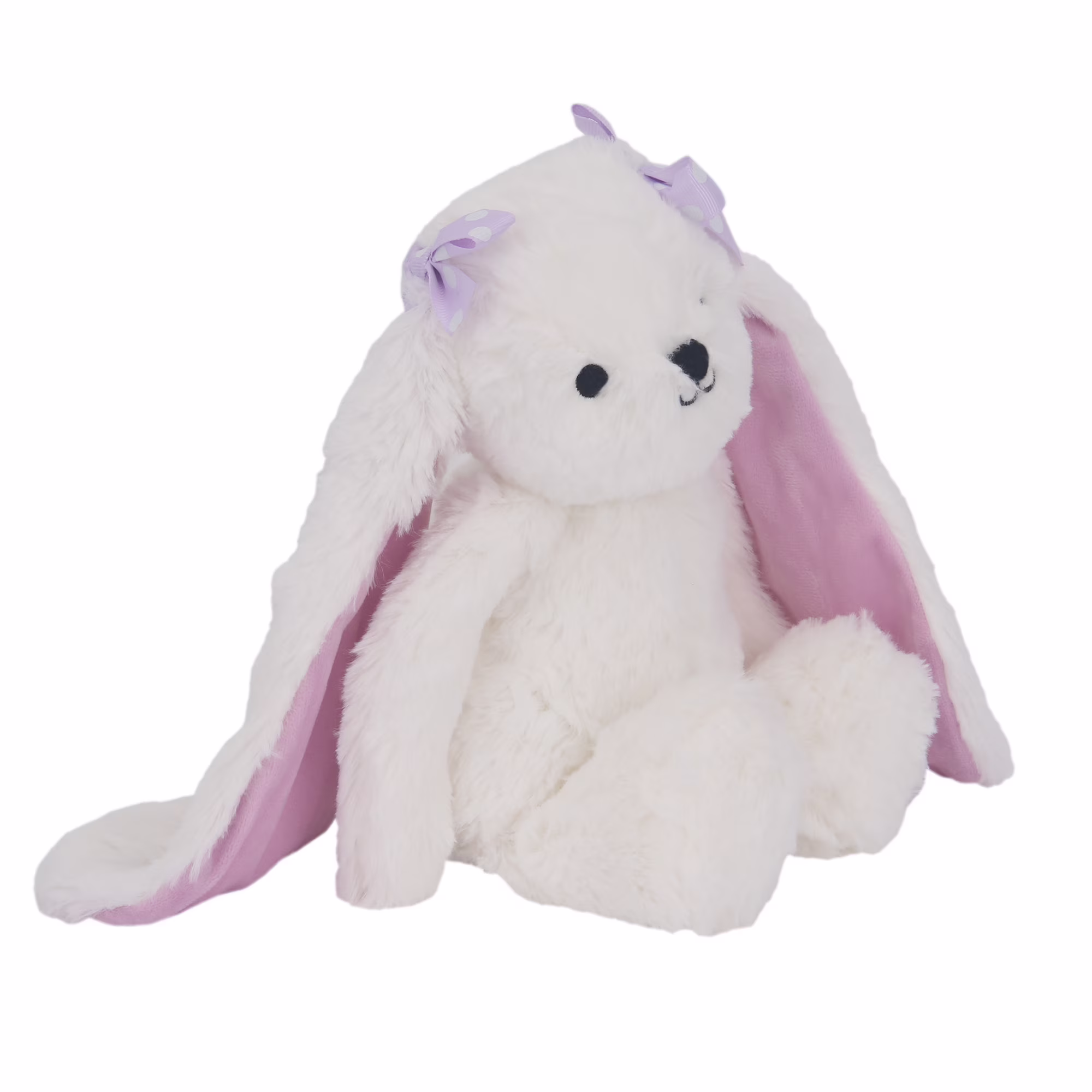 Bedtime Originals Lavender Woods Plush Bunny - Sasha Stuffed Animal - Thumbnail 2