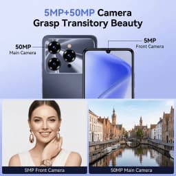 Unlocked Cell Phone 5G Smartphone Oukitel C6 24gb(8+16expansion)+256gb 5150mah Battery 50mp+5mp Mobile Phone for Urban Elites Daily Use - Thumbnail 6