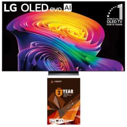 LG OLED77C6HUP 77 Inch Class OLED AI C6 4K Smart TV with 2 Year Amber Protection Plan (2026) - Thumbnail 1