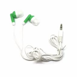 RHEA- Green Stereo Earbud Headphones -Pack - Thumbnail 1