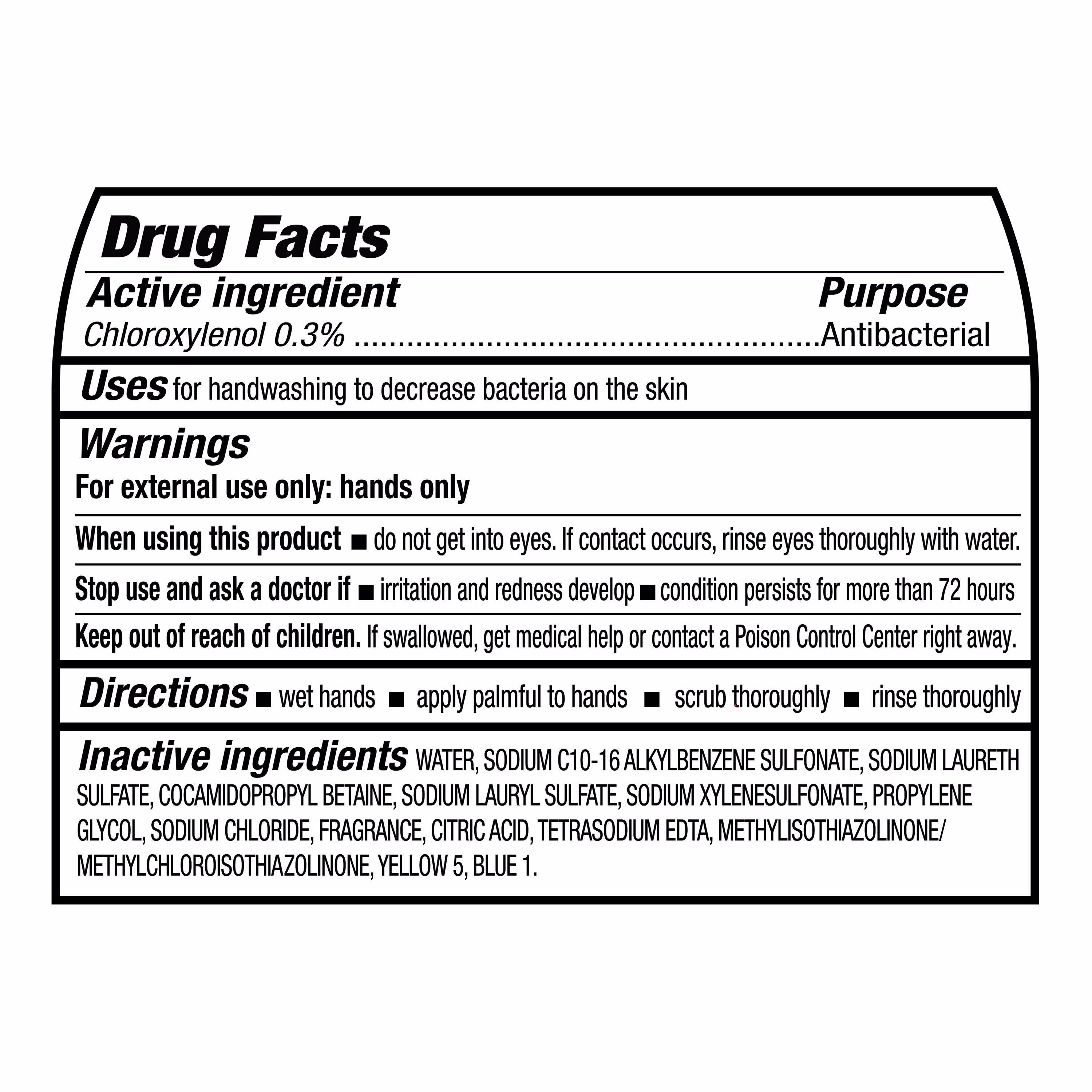 Great Value Ultra Antibacterial Dish Liquid, Crisp Apple, 28 fl oz - Thumbnail 4