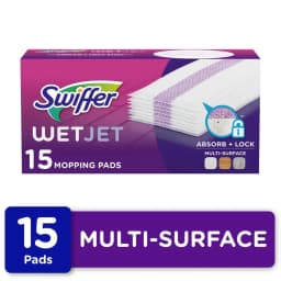 Swiffer Wet Jet Mopping Floor Cleaner Bundle Includes 1 Spray Mop Device, 20 Mop Pad Refills & 1 Fresh Scent Mopping Solution - Thumbnail 3