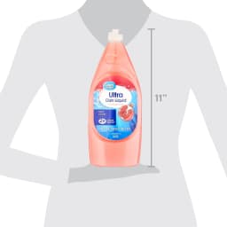 (3 pack) Great Value Soft & Smooth Ultra Dish Liquid, Pomegranate, 40 fl oz - Thumbnail 6