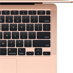 Restored Apple 13.3" MacBook Air Apple M1 Chip 8-Core CPU 7-Core GPU 8GB RAM 256GB SSD Turkish Language Keyboard - Gold - Thumbnail 3