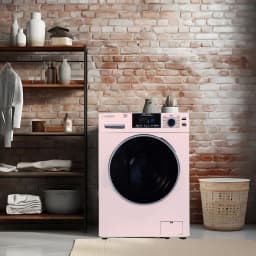 Equator All-in-One Washer Dryer VENTLESS/VENTED PET cycle 1.62cf/15lbs 110V in Pink - Thumbnail 6