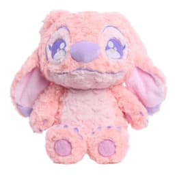 Disney Stitch 14-inch Feeling Rosy Large Angel Plush Toy, Soft Plush with Rosette Fabric, Ages 3 - Thumbnail 1