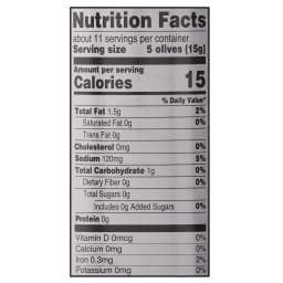 (3 pack) Great Value Medium Pitted Black Olives, 6 oz - Thumbnail 5