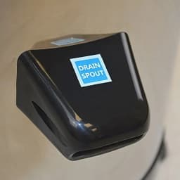 Panda 22lbs Portable Spin Dryer, Stainless Steel Drum, 3200RPM Spin Speed, Gravity Drain, Dark Gray - Thumbnail 5