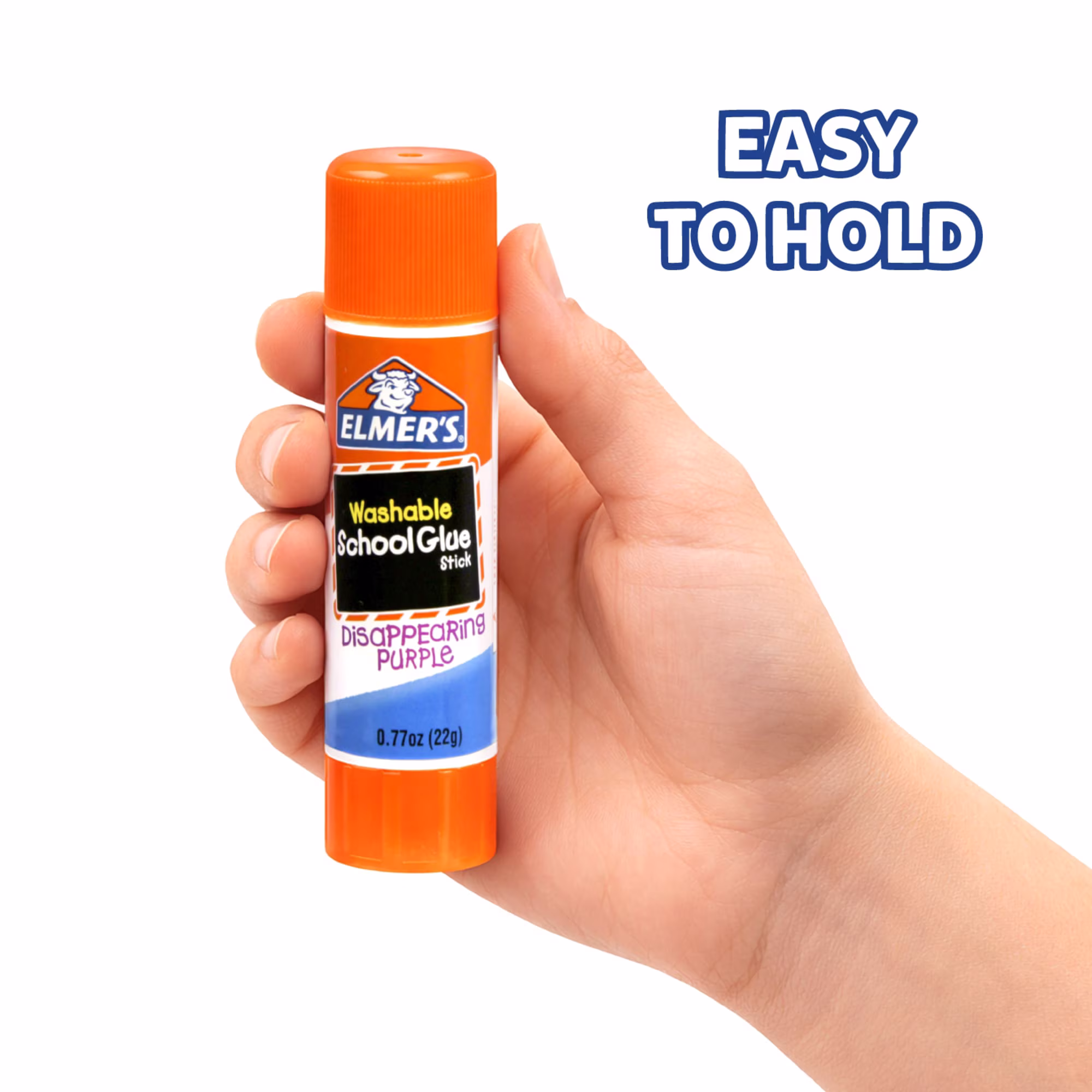 Elmer's Disappearing Purple School Giant Glue Sticks, Washable, 22 g Each, 3 Count - Thumbnail 3