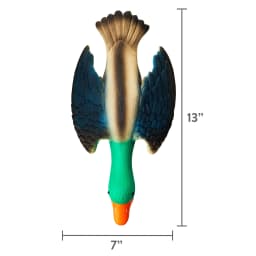 Vibrant Life Multicolor Duck Latex Dog Toy with Squeaker, Chew Level 3 - Thumbnail 8