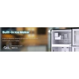 Conserv 30in RETRO Refrigerator 18cf Top Mount FACTORY INSTALLED ICE MAKER 110V - Thumbnail 16