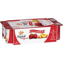 Yoplait Original Low Fat Yogurt Variety Pack, Made with Real Fruit, 8 Yogurt Cups, 48 oz - Thumbnail 10
