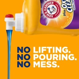 ARM & HAMMER Plus OxiClean with Odor Blasters Liquid Detergent, Fresh Burst, 158.6 fl oz, 122 Loads - Thumbnail 10