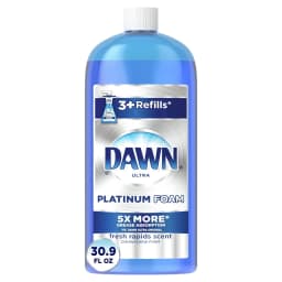Dawn Platinum Direct Foam Dish Soap - Fresh Rain - 30.9 oz- Pack - Thumbnail 1
