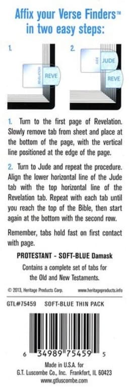 Verse Finders Bible Index Tabs (Other) - Thumbnail 2
