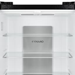 Cosmo 30 in. Vista Coll 17.5 cu. ft. Counter Depth 3-Door French Door Refrigerator, Handles, Matte Black - Thumbnail 13