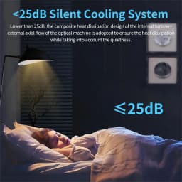 Kothab Retro Console Projector - 2-In-1 Professional Game Projector, 4k Hd Projector With Built-In Retro Games - Thumbnail 4