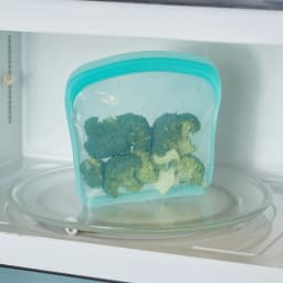 (2 pack) Better Homes & Gardens Reusable Silicone Sandwich Food Storage Bag - Thumbnail 8