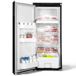 YEAHIBABY Car Refrigerator 93L Black Rv Fridge with Dual Zones and Flexible Installation - Thumbnail 10