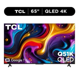 TCL 65" Q Series QLED 4K UHD HDR Smart Google TV (NEW 2025) - Dolby Vision, Dolby Atmos, Motion Rate 240, HDR 10+ - Thumbnail 1