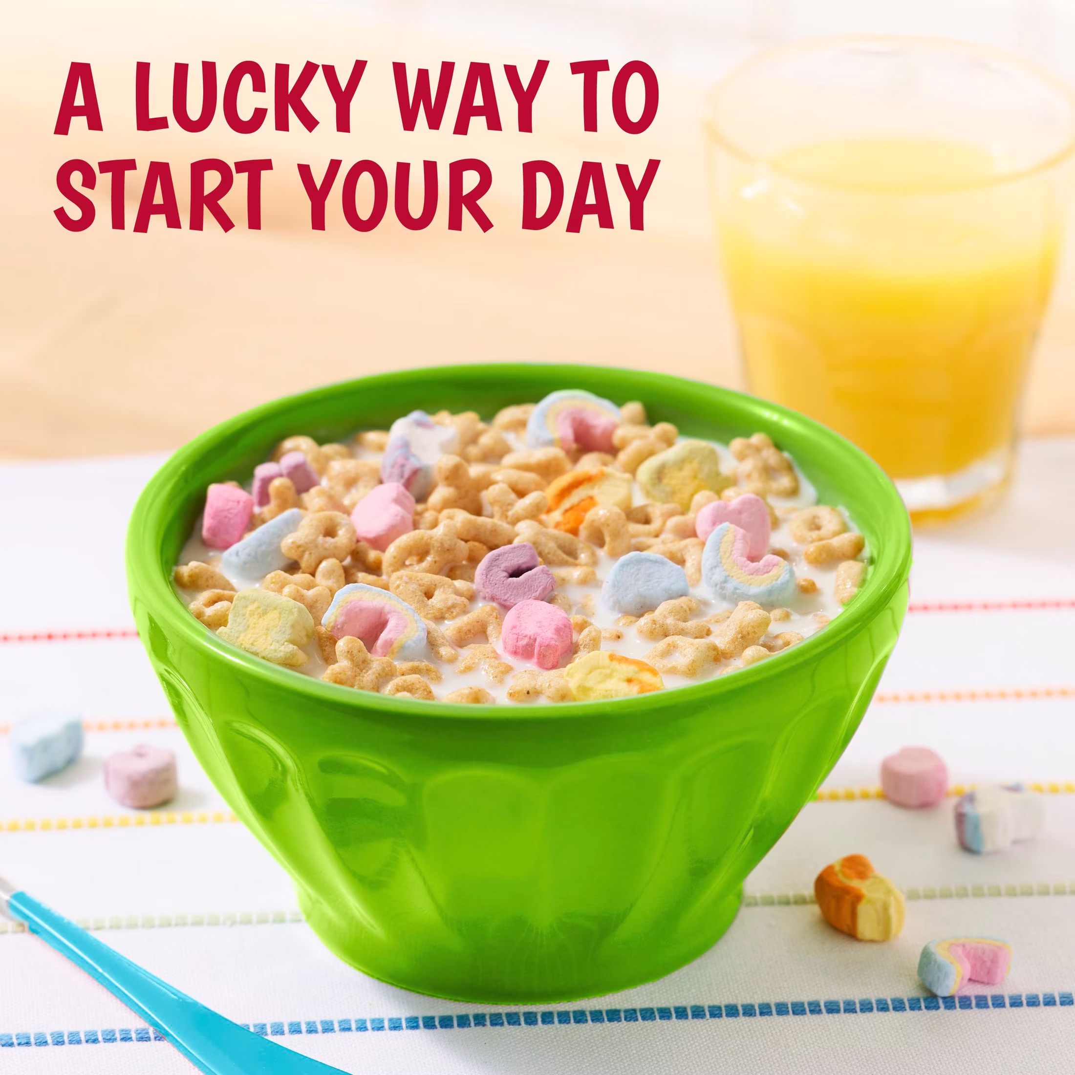 Lucky Charms Gluten Free Cereal with Marshmallows, Limited Edition Jumbo Unicorns, 10.5 oz - Thumbnail 6